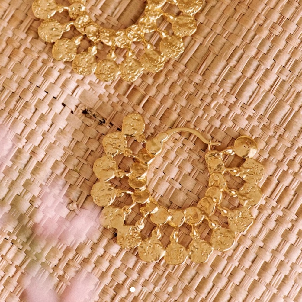 Sezane Tia Hoop Earrings
